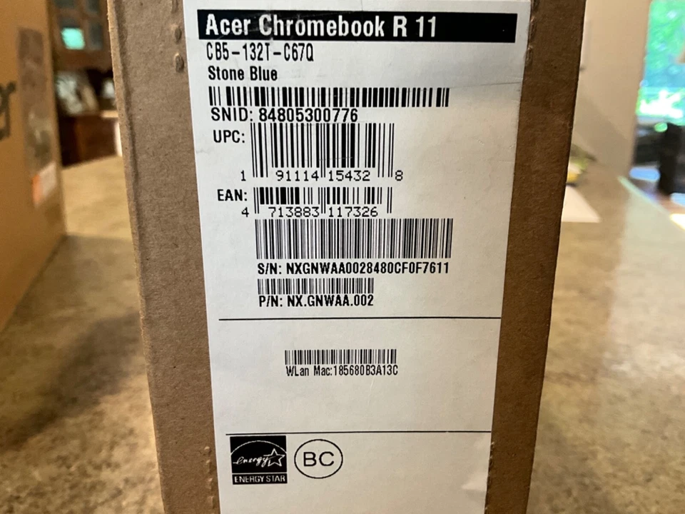 Acer Chromebook R 11 11.6" 1.6GHz, new in factory sealed box - Image 3 of 3