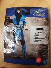 Ninja Warlord Boys Fancy Dress Japanese Kids Samurai Costume Outfit（11-14Y）