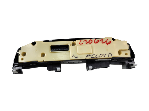 2014 Honda Accord AC Heater Climate Temperature Control Unit BE79600T2FC411M1 - Picture 5 of 12