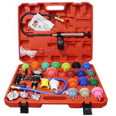 #ad #ad Car Tank Pressure Leak Detection Leak Tester Tool Antifreeze Coolant Replacer $179.79