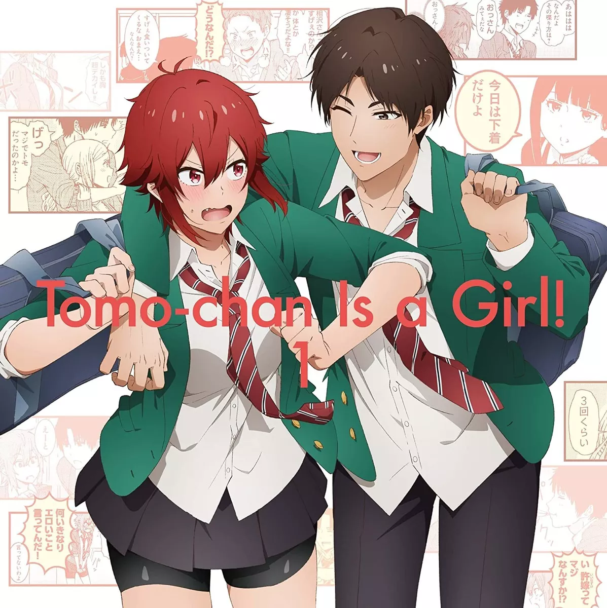 New Tomo-chan Is a Girl Vol.1 First Limited Edition Blu-ray CD Booklet Box  Japan