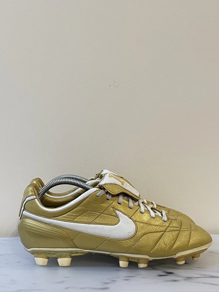 eliminar De ninguna manera Ruidoso Nike Air Zoom Tiempo Legend R10 Ronaldinho Gold Football Soccer Cleats  US9.5 | eBay