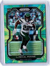 2020 Prizm Football Lamical Perine Hyper Rookie Prizm 42/175