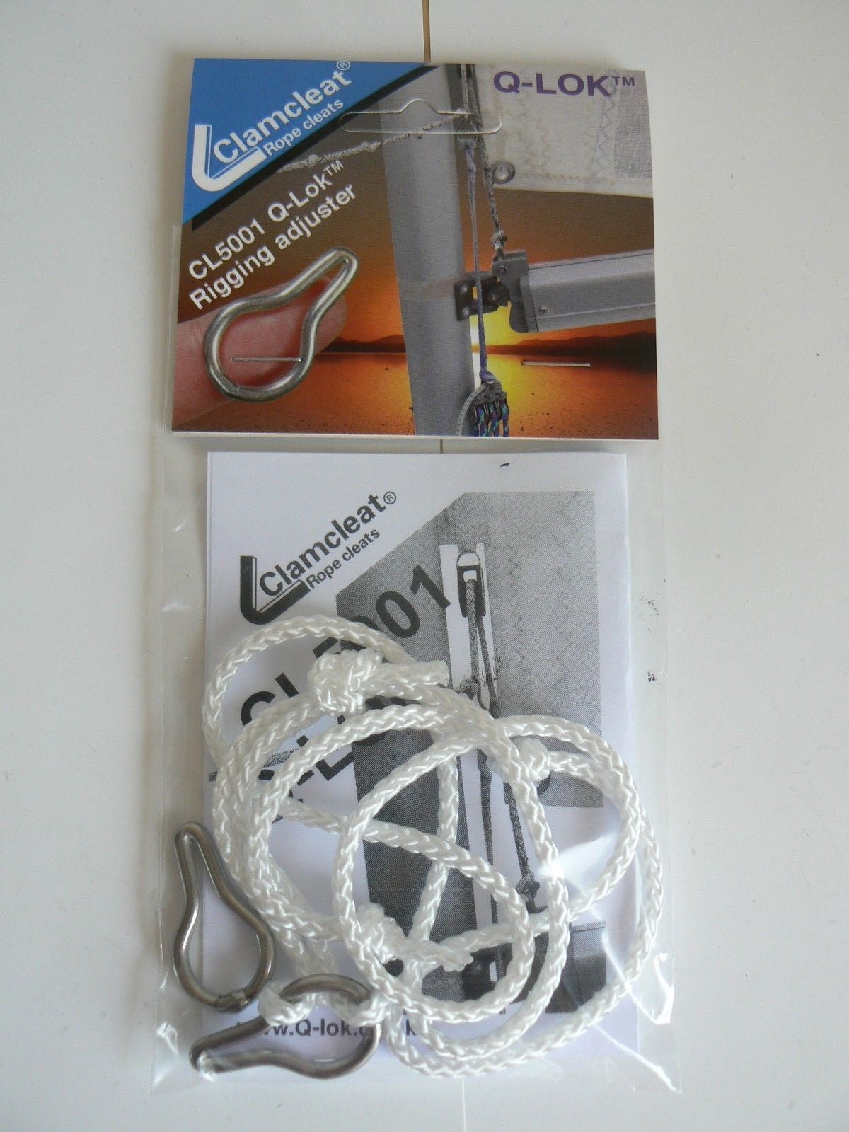 Clamcleats Pack of 2 Q-Locks, One Rigged Cleat : CL5001/R | eBay UK