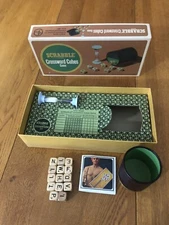 VINTAGE 1964 SCRABBLE CROSSWORD CUBES GAME COMPLETE SELCHOW & RIGHTER #93 USA
