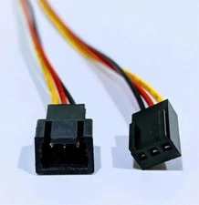 24" 3 Pin Connector PC Computer Fan Extension Adapter Cable