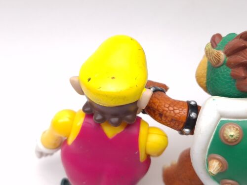 2000 Nintendo Toy Biz Marvel Mario Kart 64 WARIO + BOWSER 4" Figures DAMAGED - Photo 9 sur 13