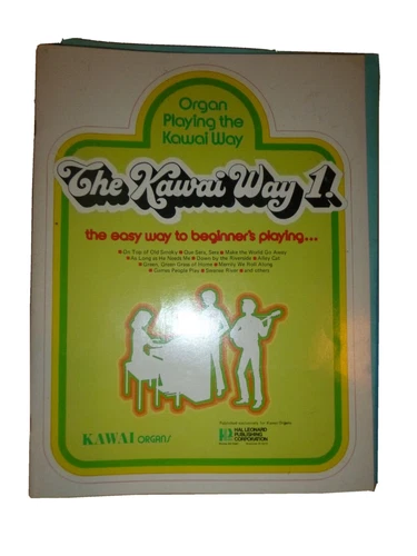 Organ Course: Kawai Organ  ... 3 Books / Lots of song sheets PLAY ORGAN BE COOL