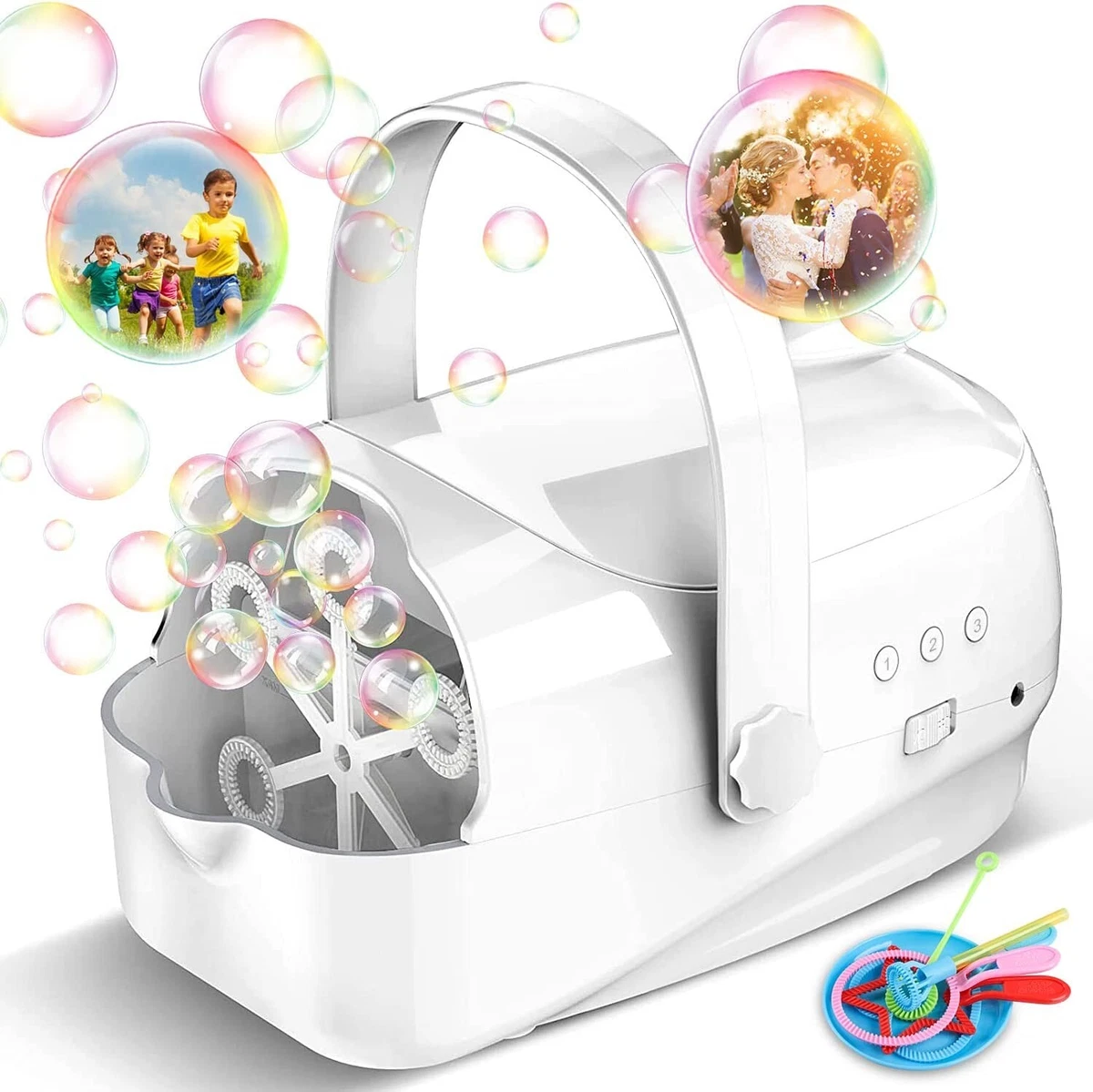 Automatic best sale bubble machine