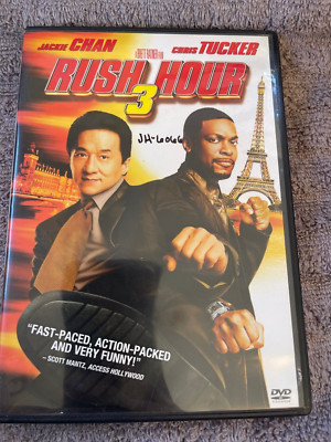 Rush Hour 3 (DVD, Widescreen, 2007) Jackie Chan ~ Chris Tucker ~ Max Von Sydow