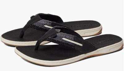 Sperry Women's Parrotfish Ombre Rope Black STS87405 US Size EU