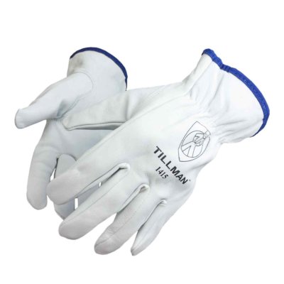 Tillman Drivers Gloves 1415 Unlined Top Grain Goatskin, Large