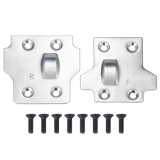 RC Steel Front and Rear Skid Plate for 1/8 Kraton Outcast Senton Talion Typho...