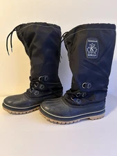 Sorel Snow Boots Snowbear Kaufman Canada Wool Insulation Waterproof Warm Size 7