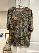 MENS MOSSY OAK REALTREE CAMO T-SHIRT XL HUNTING