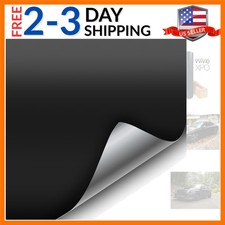 Matte Black Vinyl Wrap Adhesive Film Air Release Decal Sheet 1ft X 5ft Matte Black Vinyl Wrap Adhesive Film Air Release Decal Sheet 1ft X 5ft