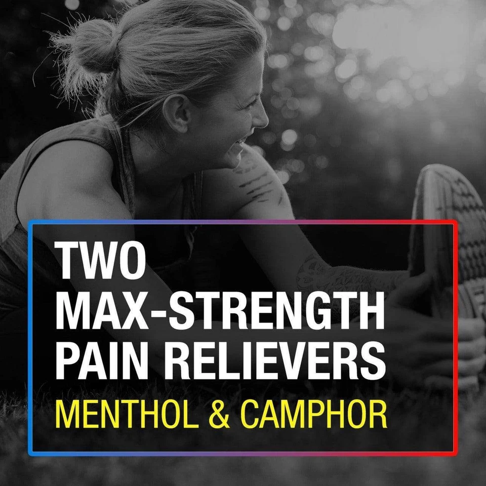 Creme para alívio da dor Icy Hot Advanced - Pacote com 3 -Alívio da dor força máxima dupla 2 oz - Imagem 4 de 4