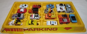  Galoob Micro Machines, Lot of 19 in Case: Trucks, Cars, Boat