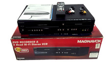 Magnavox ZV427MG9 DVD Recorder / VCR Combo Player  Remote, Cables - Works