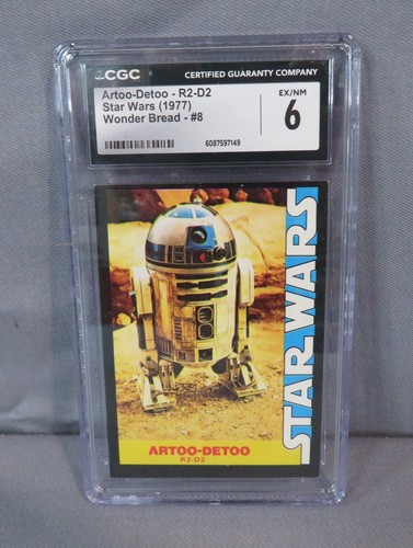 1977 Wonder Bread Star Wars #8 Artoo-Detoo — CGC 6