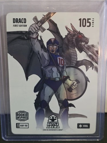 2024 Bo Jackson Battle Arena 1st Ed Draco Drake Maye Steel Blizzard