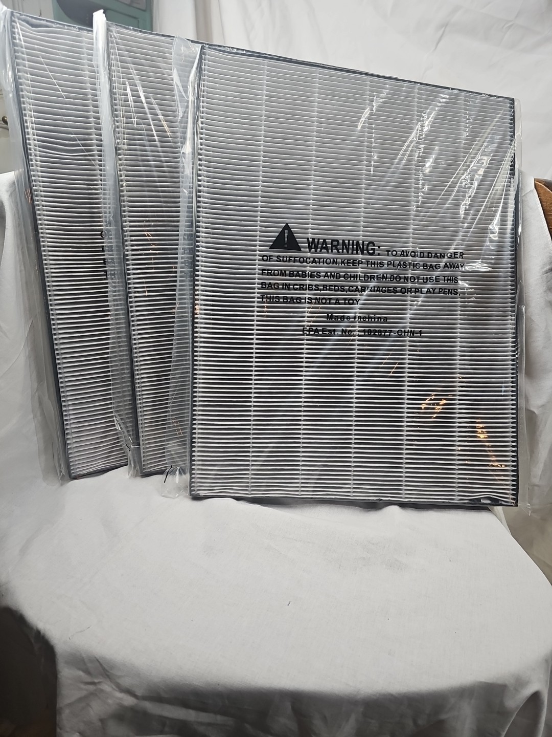 LOT OF 3 - 115115 HEPA Smoke Remover Replacement Filter A for Winix Plasmawave