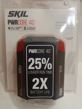 Genuine Skil PwrCore 40V 5Ah Battery BY8708-00 New In Package Battery Only