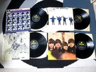 BEATLES X4 1st Press ORIGINAL UK PARLOPHONE Job Lot Lps Help/4 Sale/Revolver/HDN
