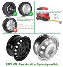 X4 Enjoliveur De Roue 16 Pour Renault Trafic 2001-2014 8200458589
