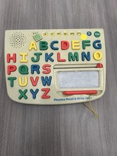 Vintage Leap Frog Phonics Read  Write Desk Rare HTF Works Batteries Included