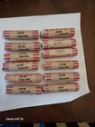 1958 D Lincoln Wheat Cent 50 Coins Circulated Penny Roll Copper