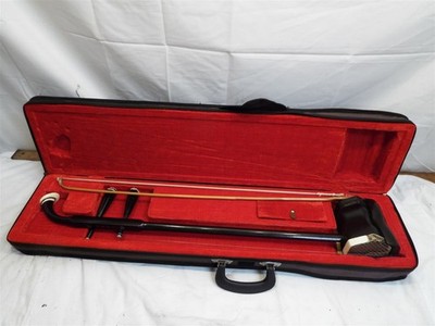 Erhu Two String Chinese Musical Instrument with Bow & Case Violin