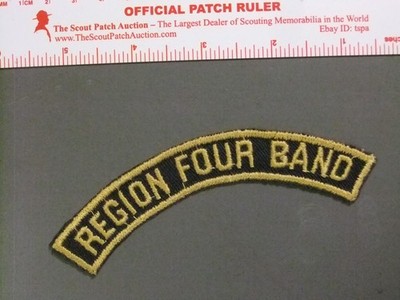 Boy Scout National Jamboree Region 4 Band Shoulder Arc 0776PP