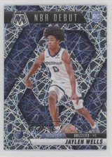 2024-25 Panini Mosaic NBA Debut Premium Prizm Jaylen Wells #260 5y7