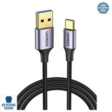USB to USB C Cable 3.3ft 5Gbps Fast Charging 3A Nylon Braided Data Transfer for