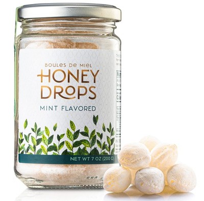 Honey Drops Mint Candy, Cooling Mint Flavored Liquid Honey, Soothes your Pala...