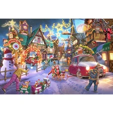 Tektalk Puzzles for Adults 1000 Piece, Jigsaw Christmas Entertainment
