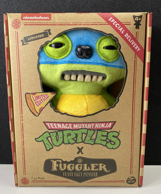 Fuggler x Teenage Mutant Ninja Turtles Leonardo BRANDNEU & VERSIEGELT Plüsch Teddy
