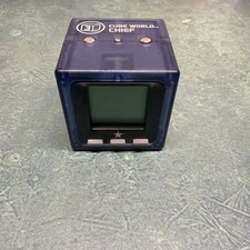 Radica Cube World Series 3 Chief Blue Police Electronic Toy Working -New Battery