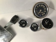 Lot Of Vintage Auto Meters/Gauges/Mirror 60s 70s Ford Kienzle - Read Description