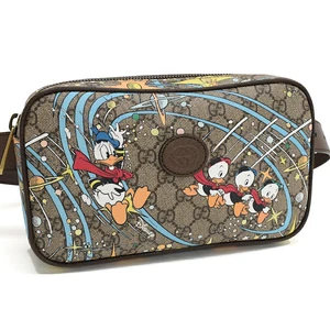Gucci / Sac ceinture / Imprimé Donald Duck / 602695 / GG Supreme / Toile enduite / Be
