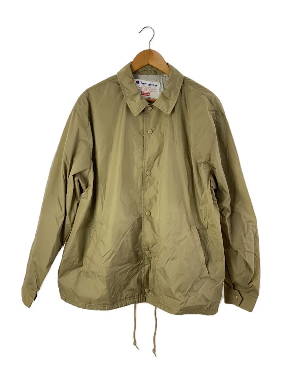 COACH Supreme 24SS Giacca Allenatori Giacca Nylon XL Nylon BEG