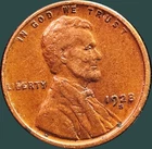 1928 S Lincoln Wheat Cent Penny, Actual Coin, Free Ship-11