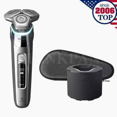 Philips Norelco Shaver 9500 SkinIQ Wet & Dry Electric Razor S9985 W/ Box 