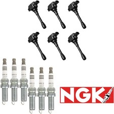 6 Ignition Coils Ngk Iridium Spark Plugs Kit For Infiniti Qx55 2022 2.0l 6 Ignition Coils Ngk Iridium Spark Plugs Kit For Infiniti Qx55 2022 2.0l