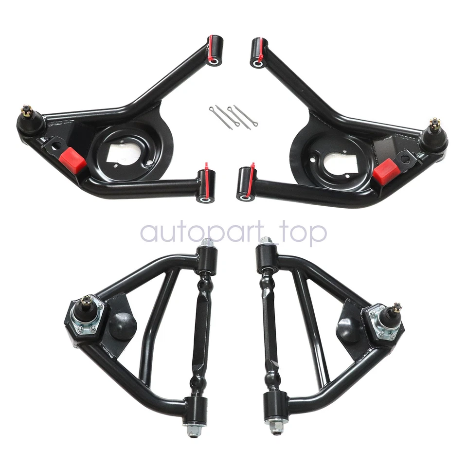 For Pontiac Firebird Chevrolet Camaro 1970-1981 Tubular A Arms Control Arms Set - Image 4 of 4