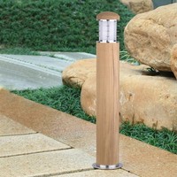 Braun Nickel Moderne Skandinavisch Stehlampe AußEnlampe Garten 1X15W/E27 IP55