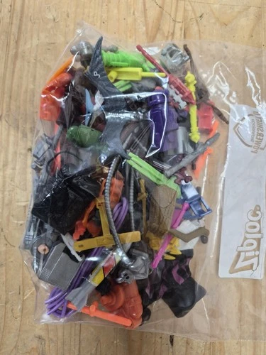 Big Vintage Action Figure Accessories Lot. Power Rangers,  GI Joe, Bucky O'Hare