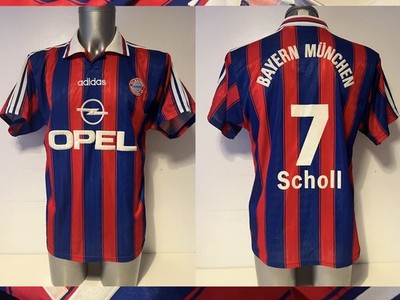 Bayern München Medium Shirt Scholl Trikot Trikot Adidas Fußball Soccer München