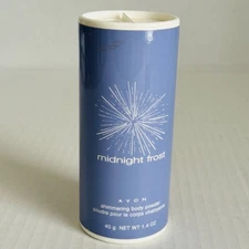 Avon 2003 Midnight Frost Shimmering Body Powder 1.4 Oz New and Sealed RARE